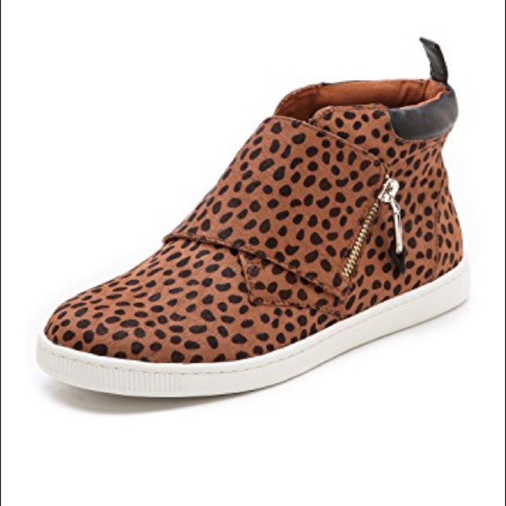 Rebecca Minkoff Deacon Calf Hair Leopard Sneaker 7